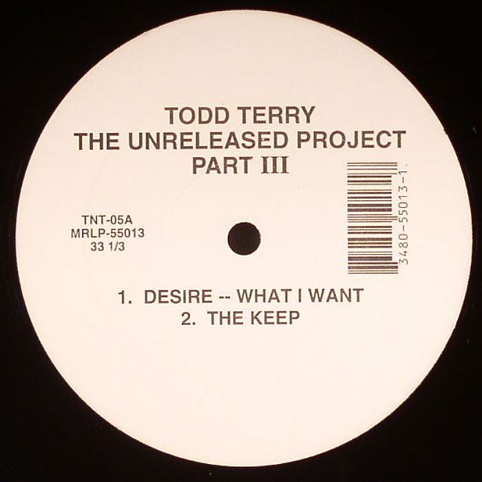 TERRY, Todd - Unreleased Project Part 3