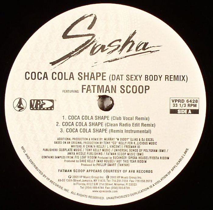 SASHA - Coca Cola Shape (Bookshelf Riddim)