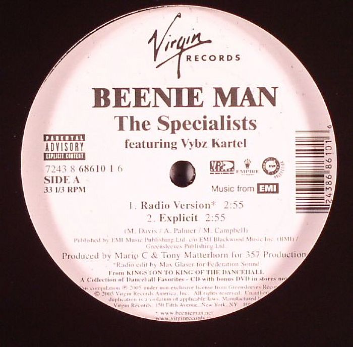 BEENIE MAN feat VYBZ KARTEL - The Specialists