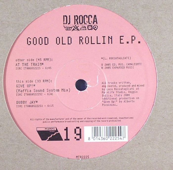 DJ ROCCA - Good Old Rollin EP