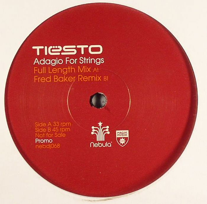 TIESTO Adagio For Strings vinyl at Juno Records.