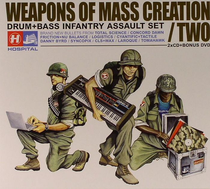 VARIOUS - Weapons Of Mass Creation Volume 2: Drum & Bass Infantry Assault Set