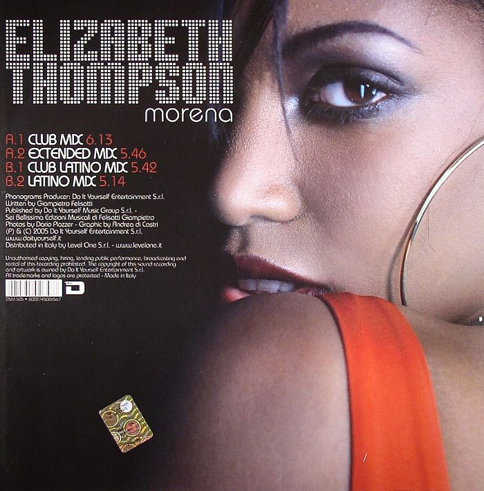 THOMPSON, Elizabeth - Morena