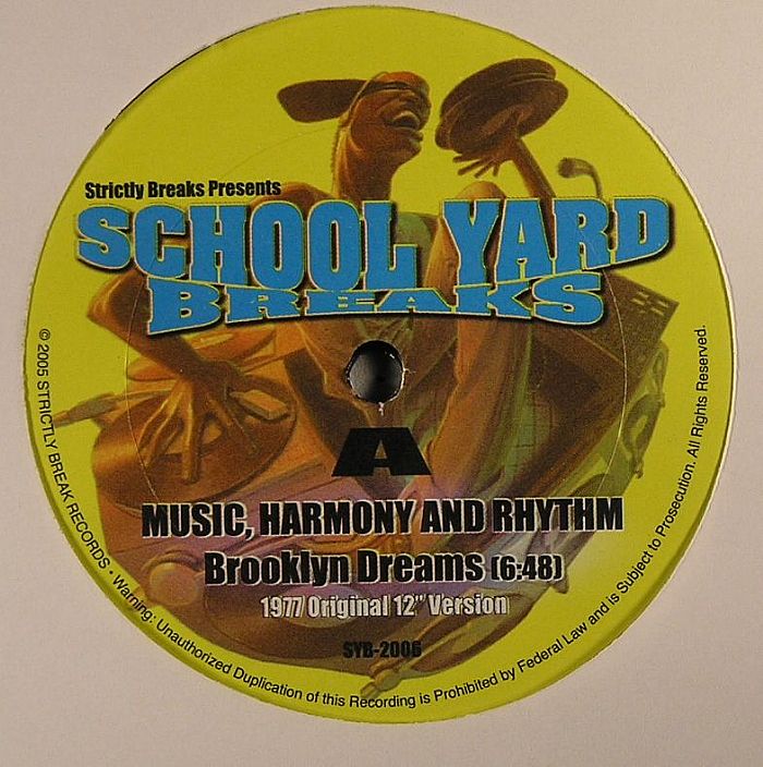 BROOKLYN DREAMS/KING ERRISSON - Music, Harmony & Rhythm