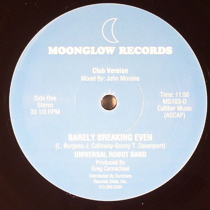 UNIVERSAL ROBOT BAND - Barely Breaking Even
