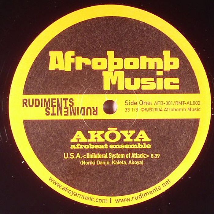 AKOYA AFROBEAT ENSEMBLE - USA (Unilateral System Of Attack)