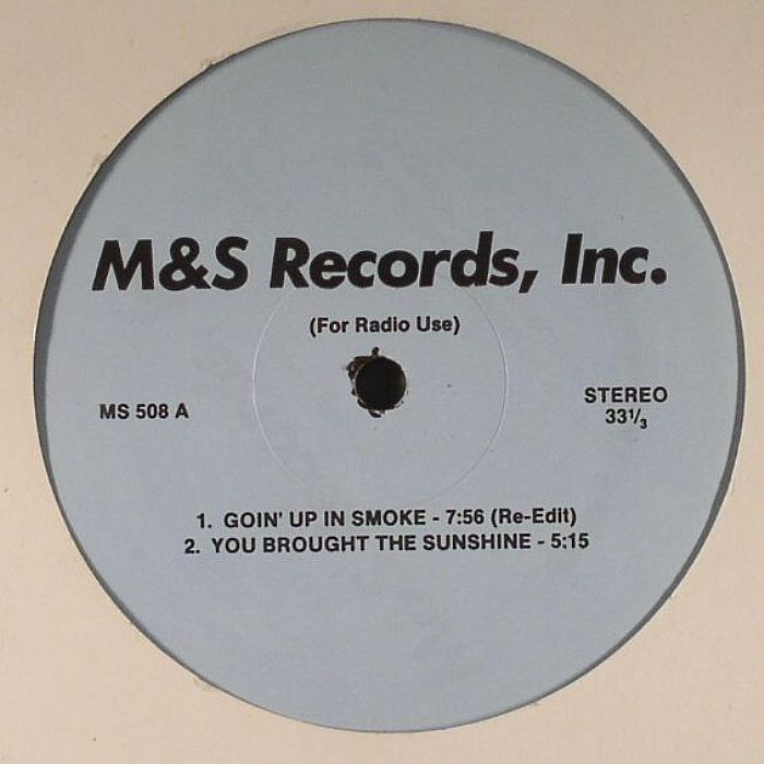M&S RECORDS INC - Goin' Up In Smoke