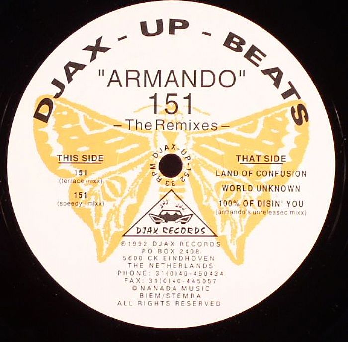 ARMANDO - 151 (The Remixes)