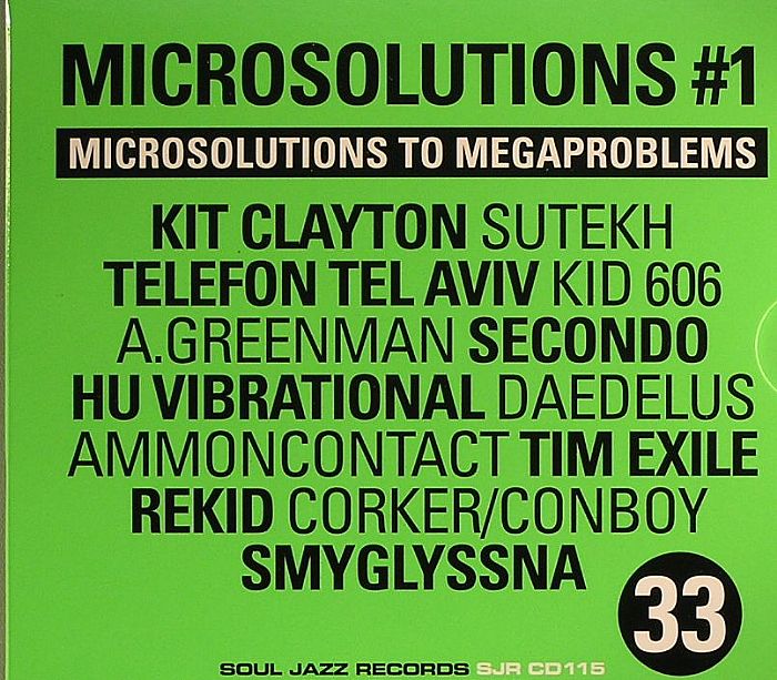 VARIOUS - Microsolutions #1 : Microsolutions To Megaproblems
