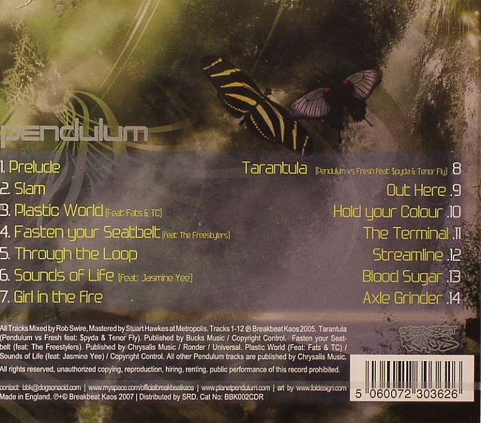 PENDULUM - Hold Your Colour