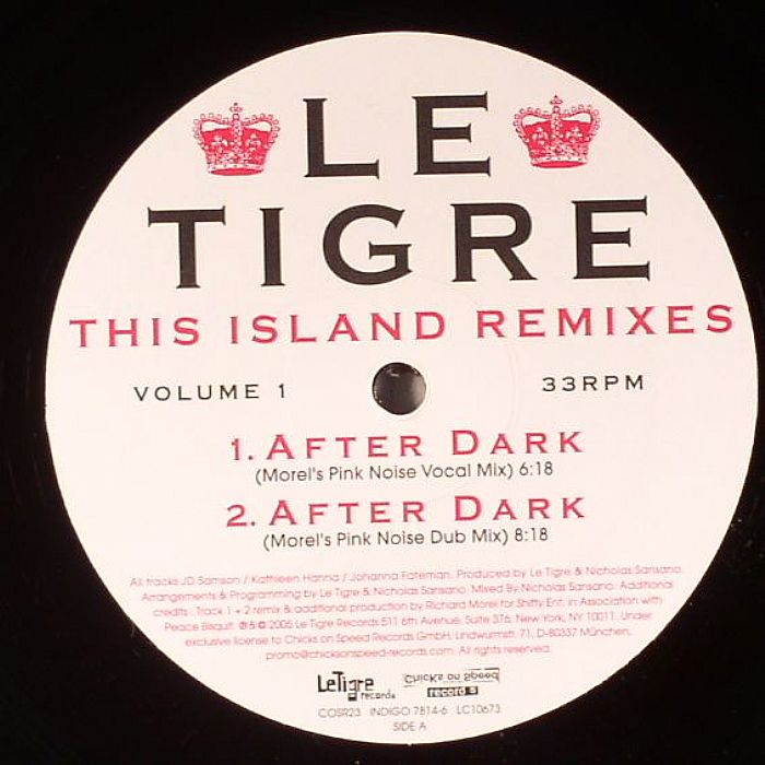 LE TIGRE - This Island (remixes)