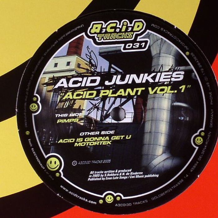 ACID JUNKIES - Acid Plant Vol 1