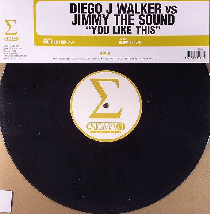 WALKER, Diego J vs JIMMY THE SOUND - You Like This