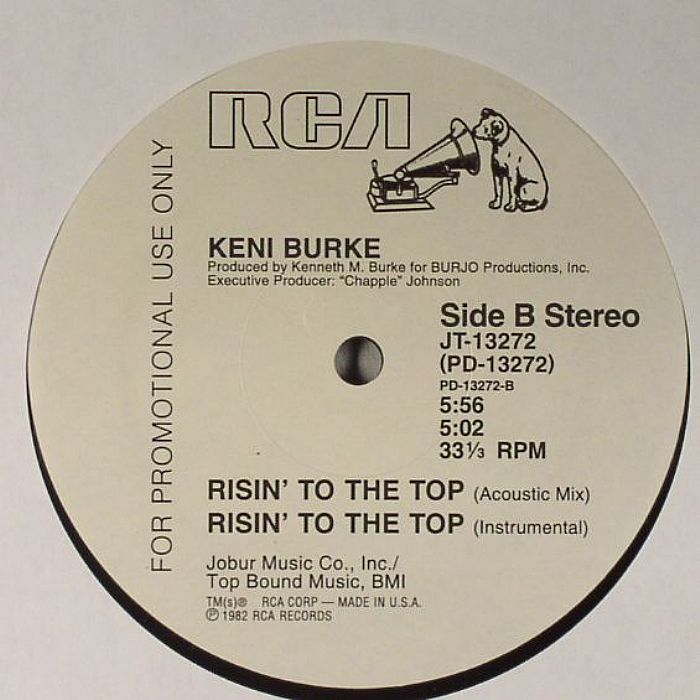 BURKE, Keni - Risin To The Top