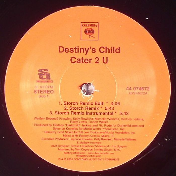 DESTINY S CHILD Cater 2 U vinyl at Juno Records.