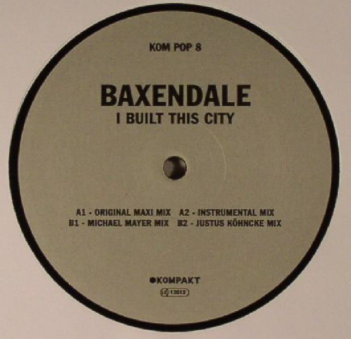 BAXENDALE - I Built This City