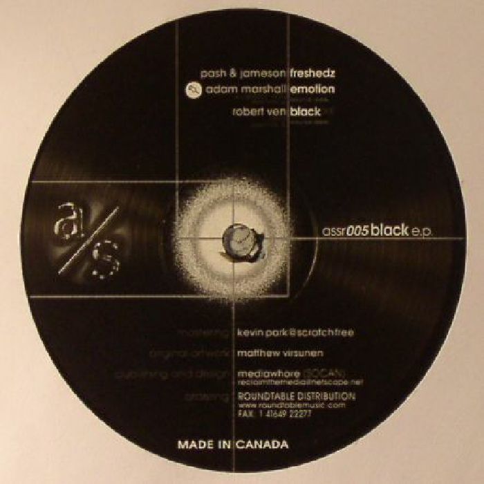 PASH & JAMESON/ADAM MARSHALL/ROBERT VEN - Black EP (warehousse find)