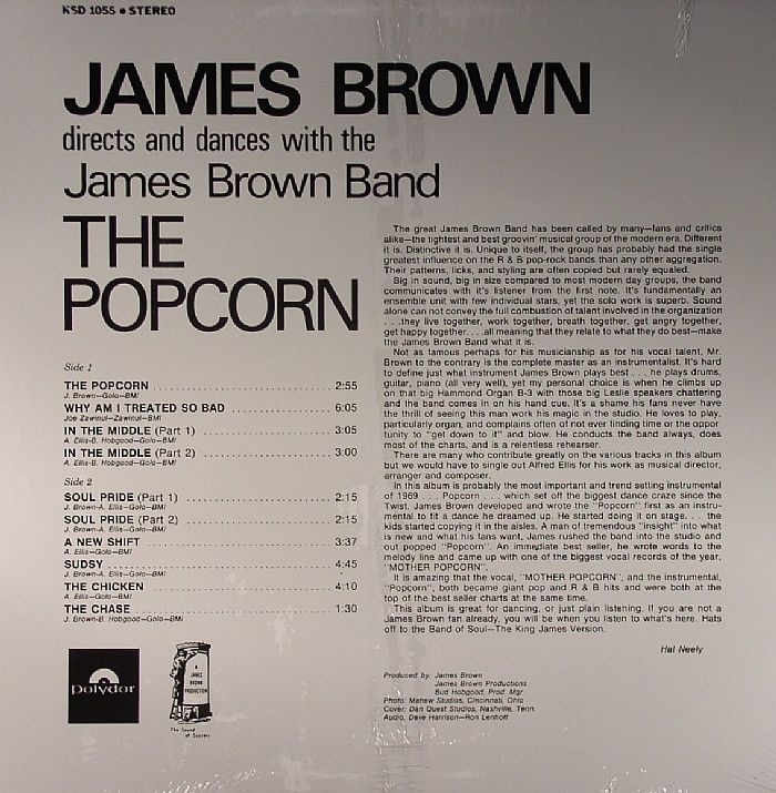 BROWN, James - The Popcorn
