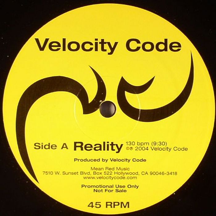 VELOCITY CODE - Reality