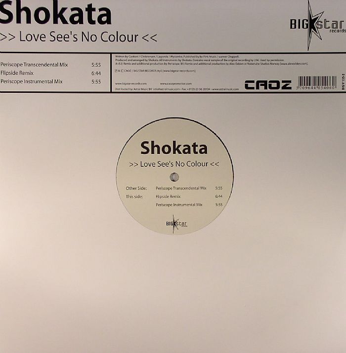 SHOKATA - Love See's No Colour
