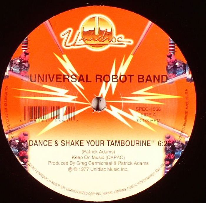 UNIVERSAL ROBOT BAND - Dance And Shake Your Tambourine