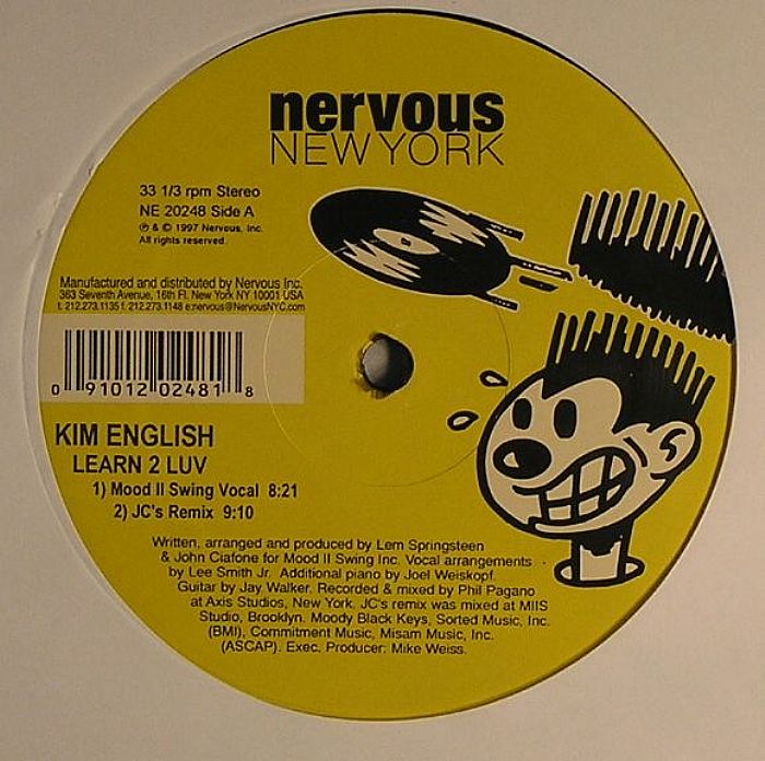 Kim English – Learn 2 Luv vinyl cover