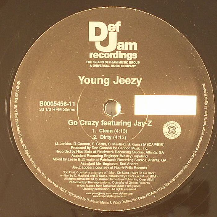 YOUNG JEEZY - Go Crazy