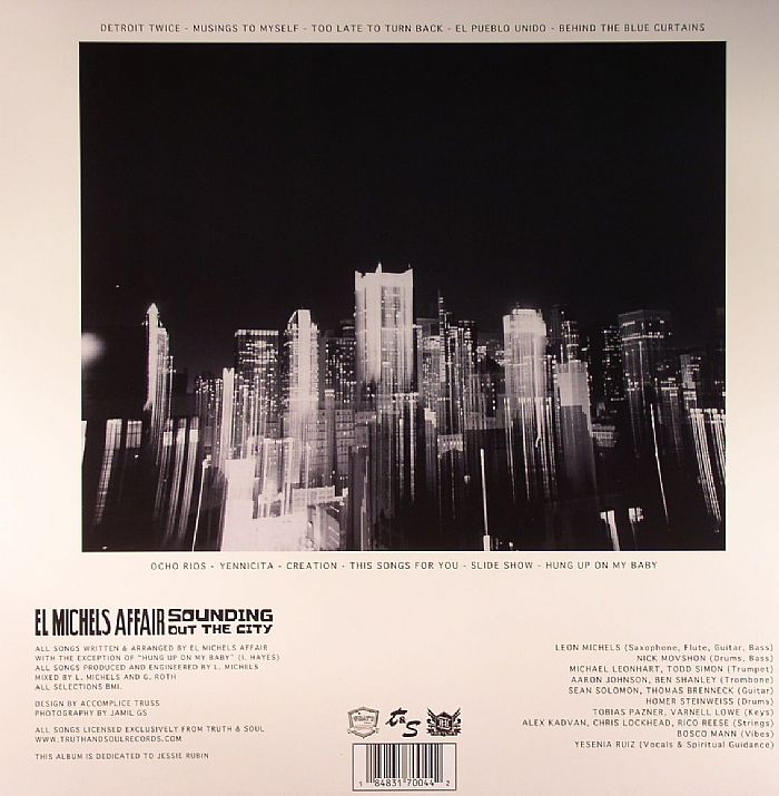 EL MICHELS AFFAIR - Sounding Out The City