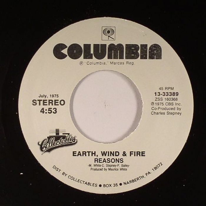 EARTH WIND & FIRE Reasons vinyl at Juno Records.