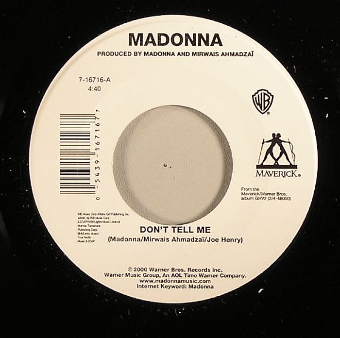 MADONNA - Don't Tell Me