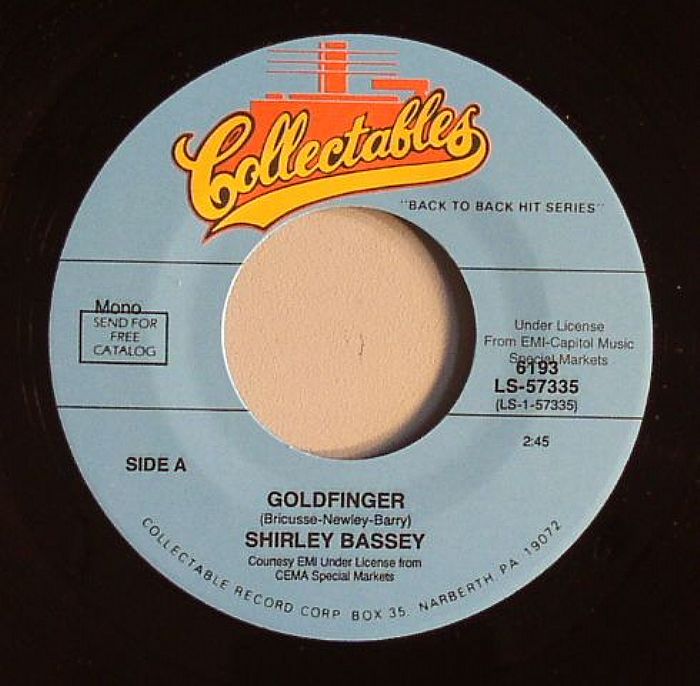 BASSEY, Shirley/KIM CARNES - Goldfinger