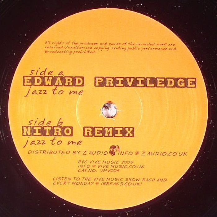PRIVILEDGE, Edward - Jazz To Me