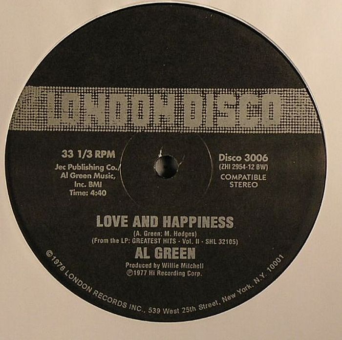 GREEN, Al - Love & Happiness