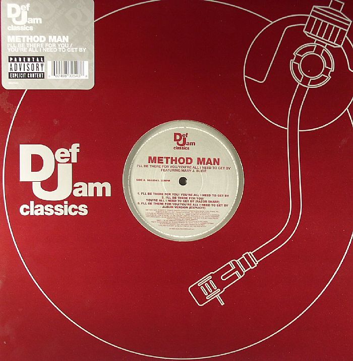 METHOD MAN feat MARY J BLIGE - I'll Be There For You/You're All I Need To Get By