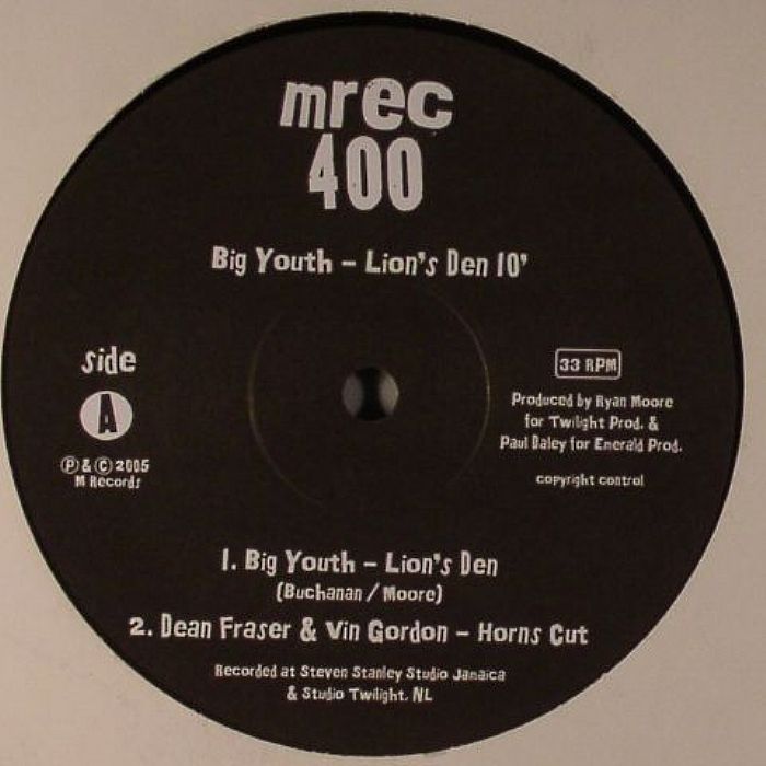 BIG YOUTH - Lions Den 10