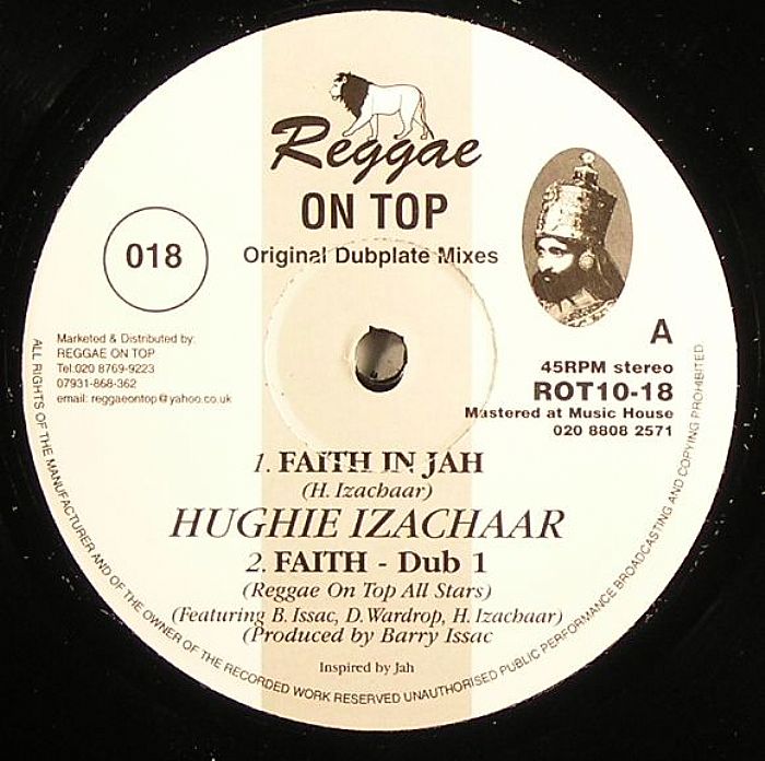 IZACHAAR, Hughie - Faith In Jah