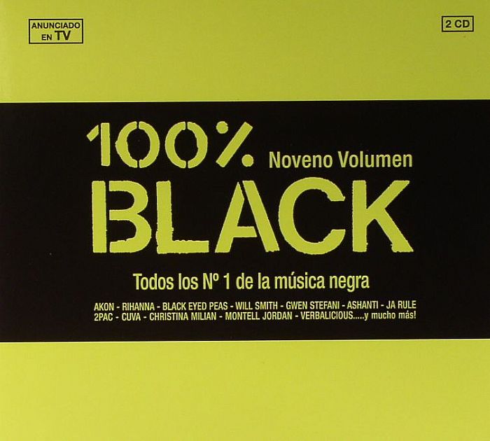 VARIOUS - 100% Black Noveno Volumen: Todos Los No 1 De La Musica Negra