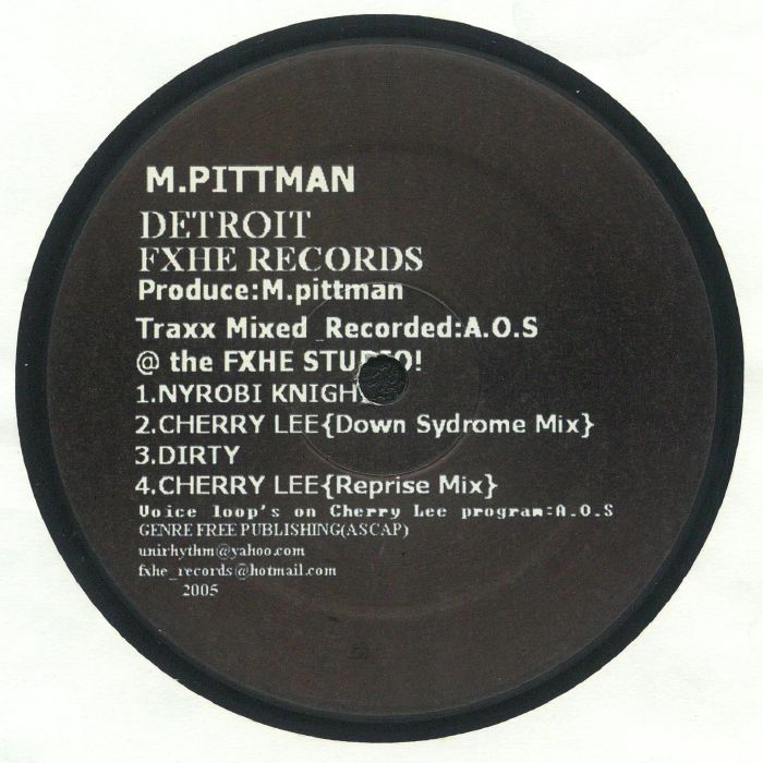PITTMAN, Marcellus - M Pittman EP