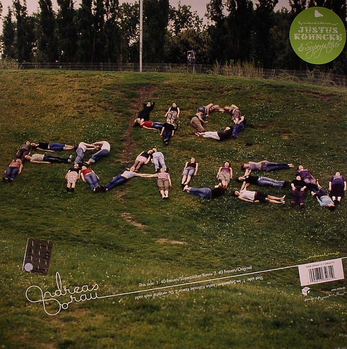 Andreas Dorau – 40 Frauen vinyl cover