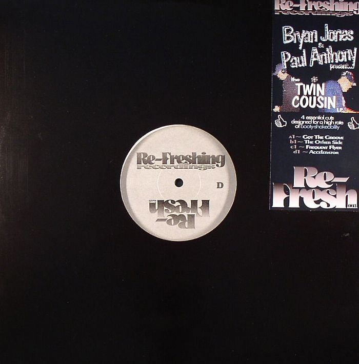 JONES, Bryan/PAUL ANTHONY - The Twin Cousins LP