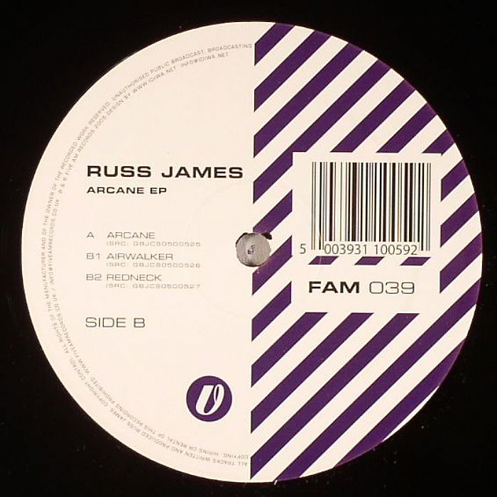 JAMES, Russ - Arcane EP