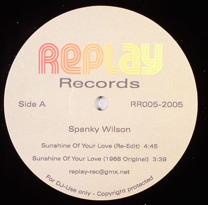 WILSON, Spanky/PEGGY LEE - Sunshine Of Your Love