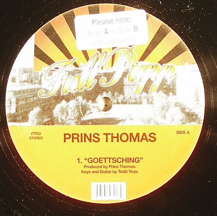 PRINS THOMAS - Goettsching