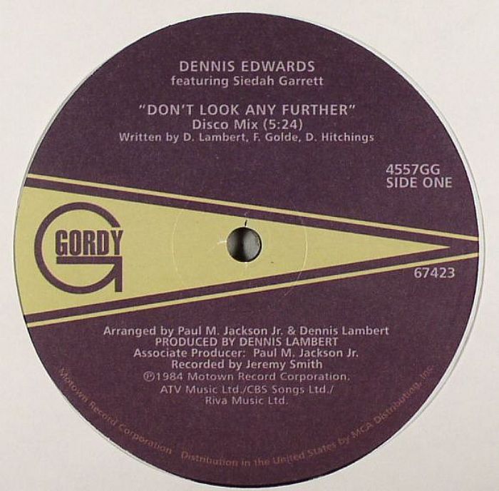 EDWARDS, Dennis feat SIEDAH GARRETT/VAL YOUNG - Don't Look Any Further