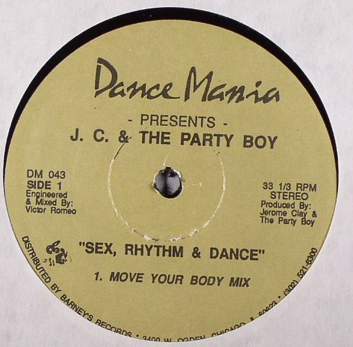 JC & THE PARTY BOY - Sex Rhythm & Dance (warehouse find)