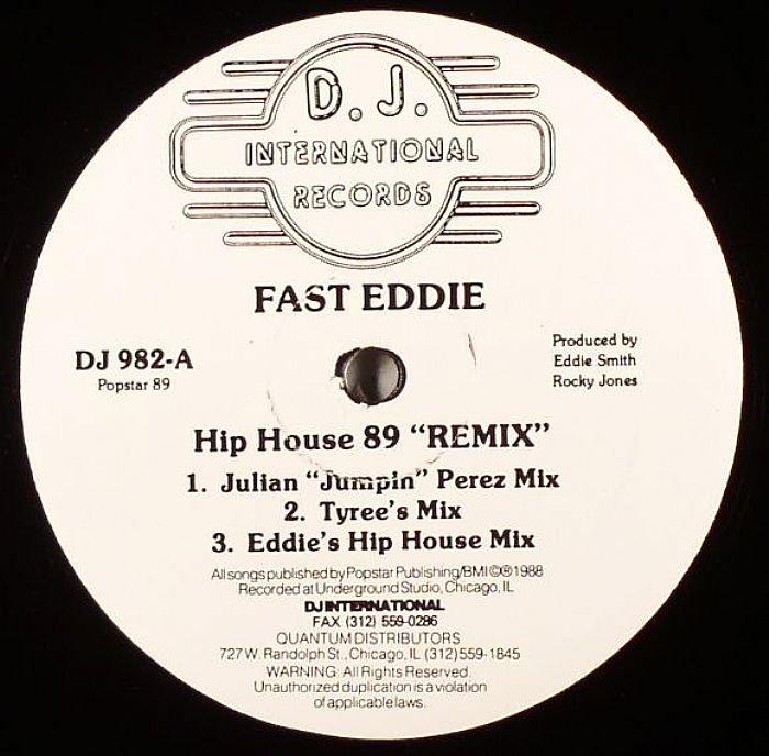FAST EDDIE - Hip House '89