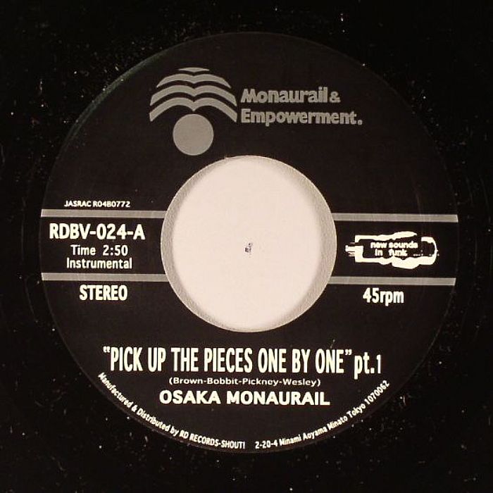 OSAKA MONAURAIL - Pick Up The Pieces One By One (part 1) (repress)