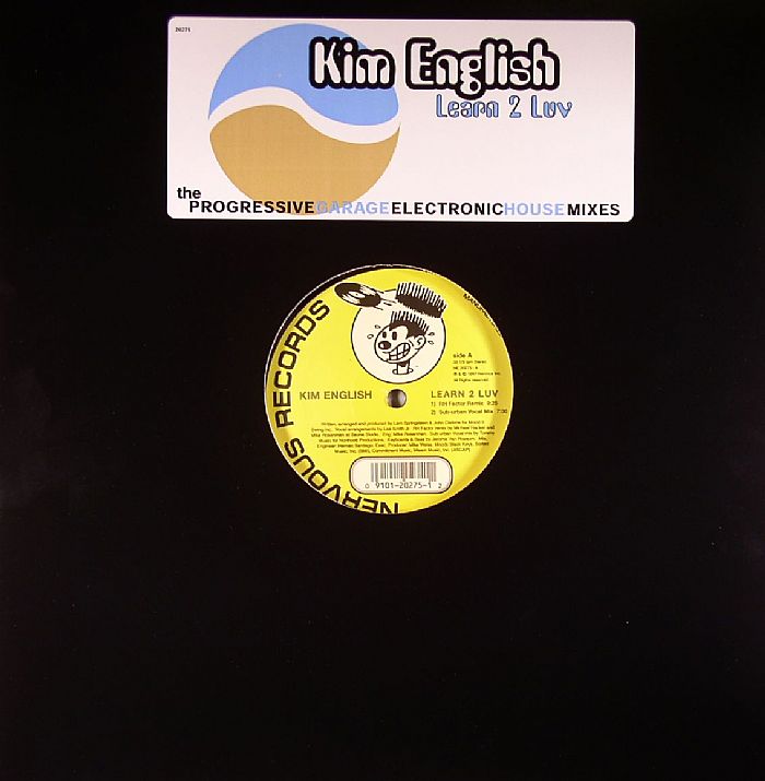 Kim English – Learn 2 Luv vinyl cover