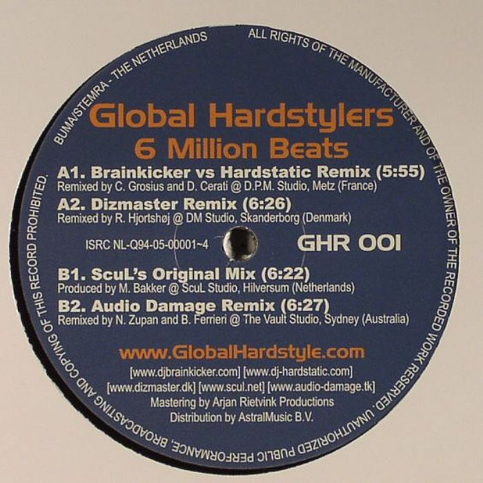 GLOBAL HARDSTYLERS - 6 Million Beats