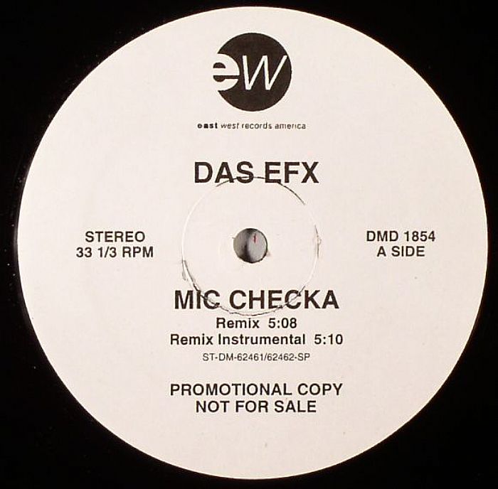 DAS EFX Mic Checka vinyl at Juno Records.